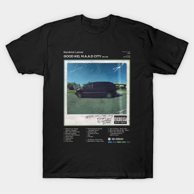 Kendrick lamar t shirt good kid maad city cheap